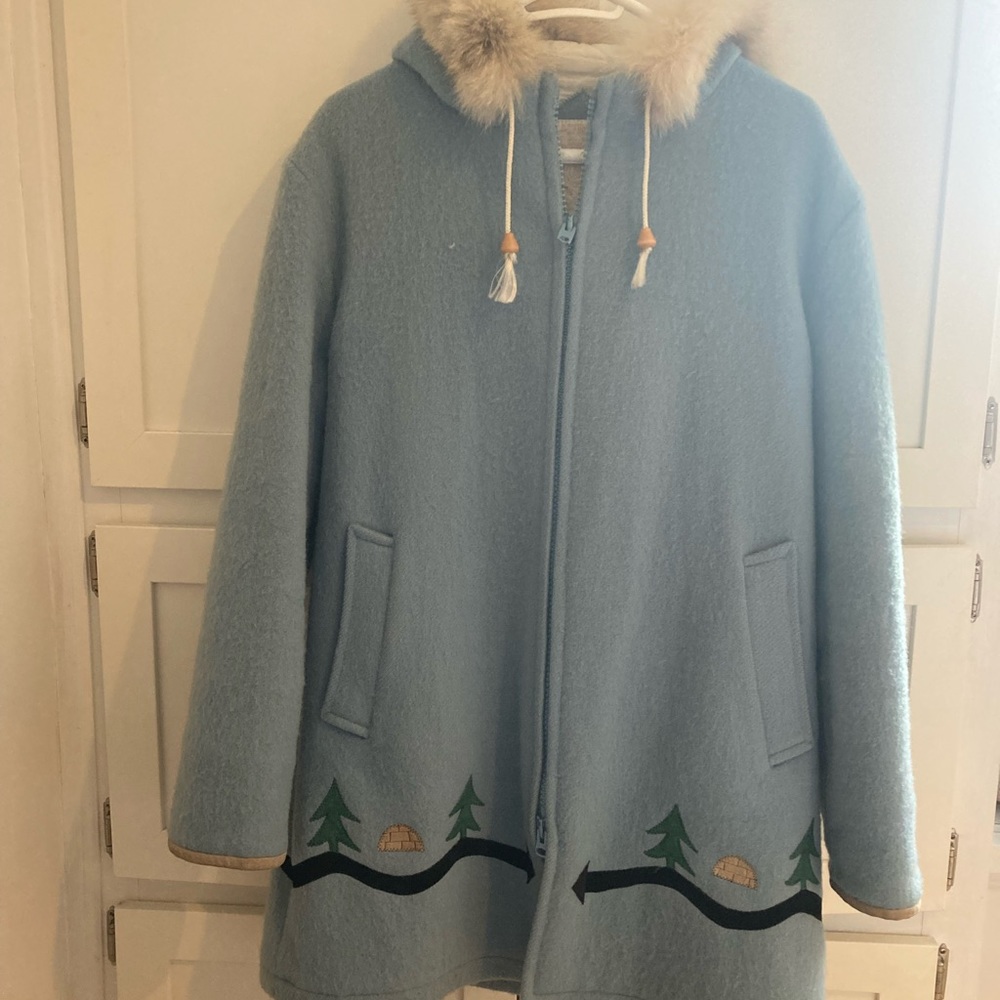 Vintage Hudson Bay Virgin Wool Parka